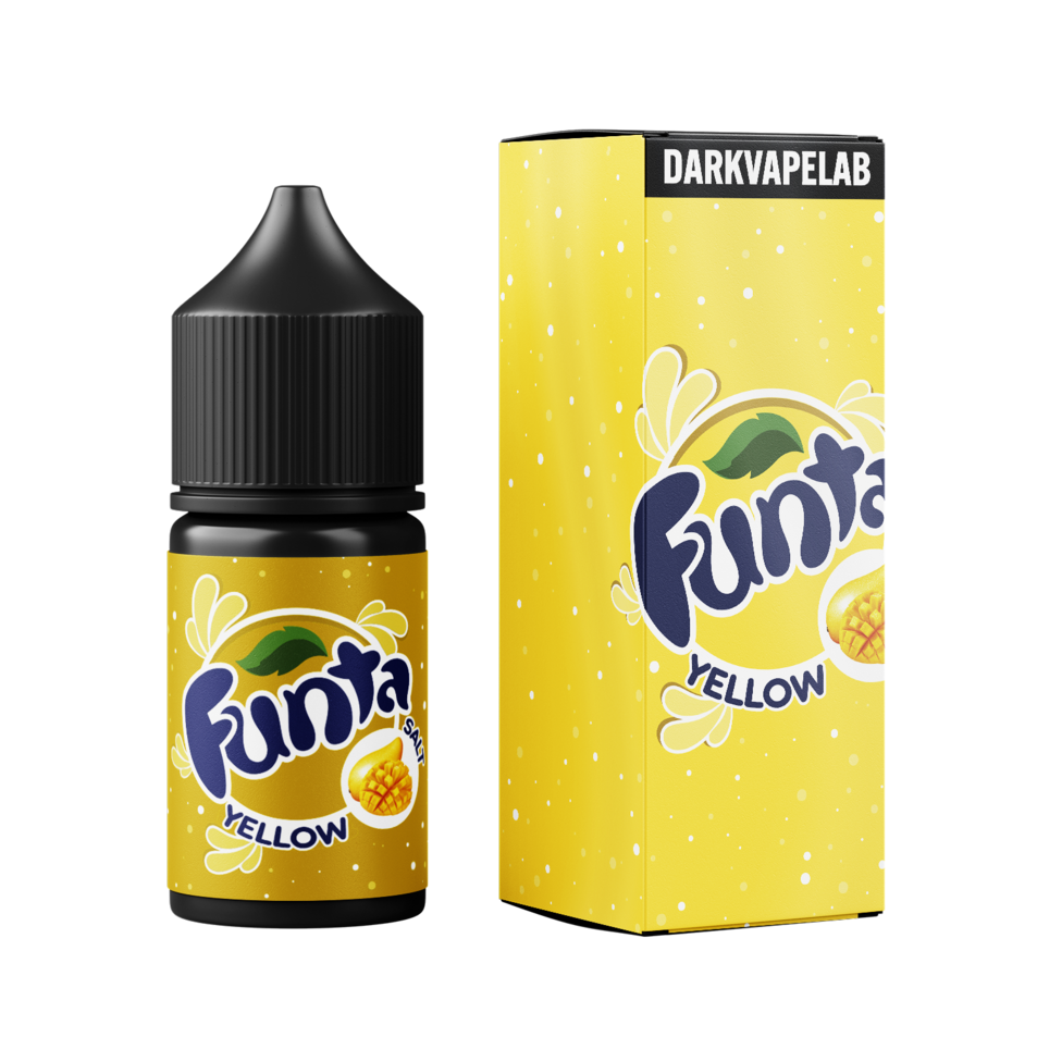 Жидкость funta 30 мл. Жижа darkvapelab Fanta виноград. Жижа оптом. Желтая Фанта.